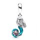 thumbnail image 4 of Disney Princess The Little Mermaid Ariel Colgante Para Pulseras Pandora Chapado En Plata DIY Joyería, 4 of 4