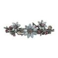 thumbnail image 5 of Unique Bargains 1 Pc Hair Clips Grace Flower Spring Clip Hairdo Clip Light Gray, 5 of 5