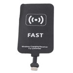 Récepteur de recharge sans fil, prise pliable efficace Chargeur sans fil Chip Stable Portable pour téléphones portables de type C
