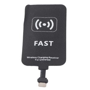 Récepteur de recharge sans fil, prise pliable efficace Chargeur sans fil Chip Stable Portable pour téléphones portables de type C
