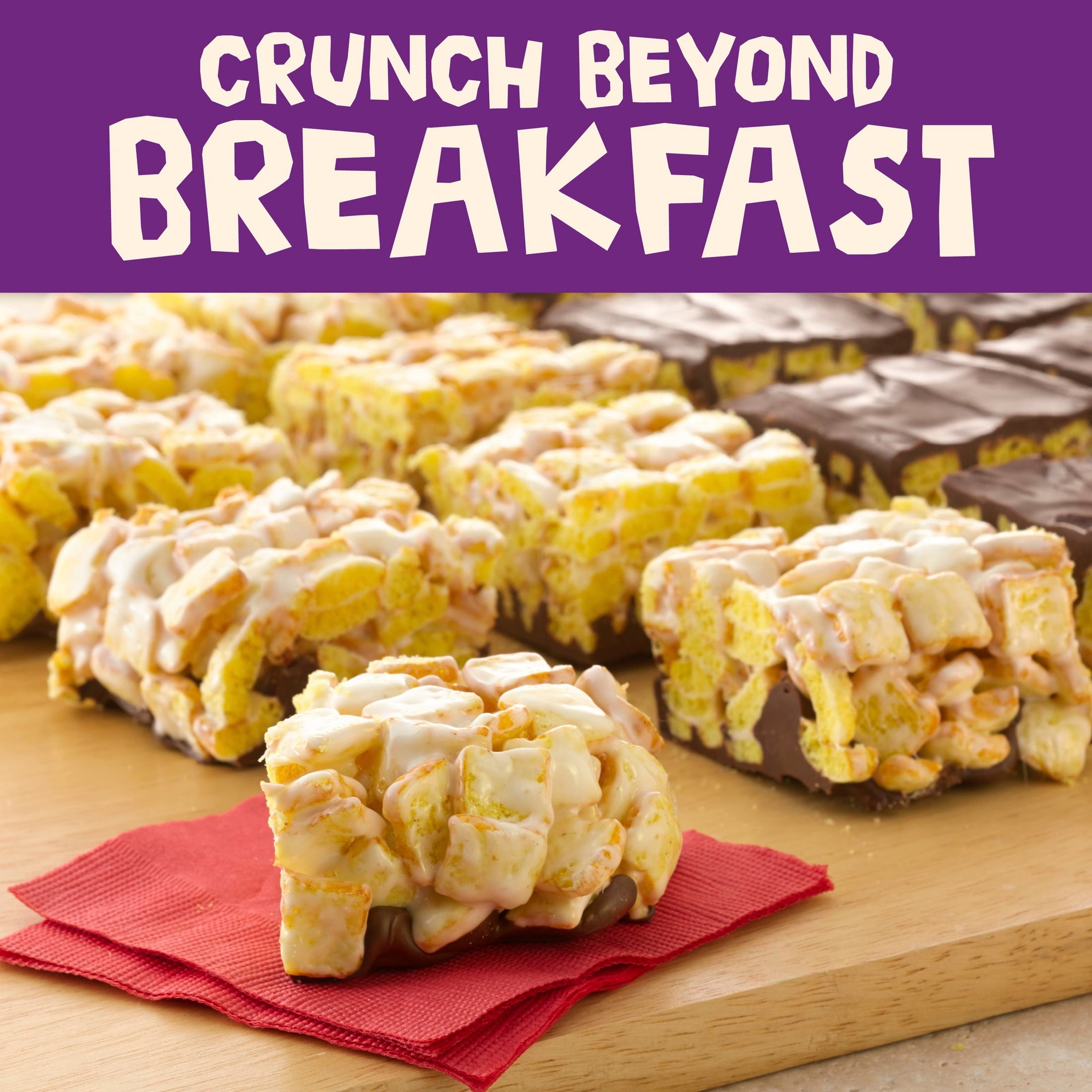 (3 pack) French Toast Crunch Breakfast Cereal, Syrup and Cinnamon Taste, Family Size, 17.4 oz