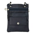 thumbnail image 3 of Elegance Look Cross Body Bag Leather Shoulder Purse w Zipper Pocket Many Colors!!!, 3 of 33