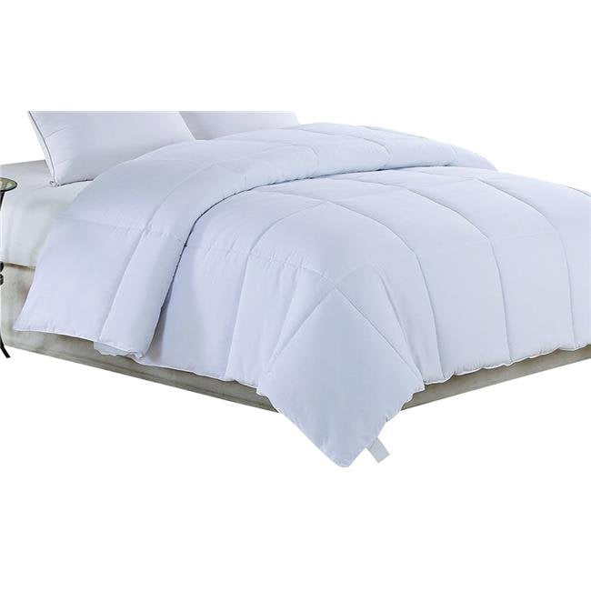 68 x 88 in. Twin Size Comforter Duvet Insert - White