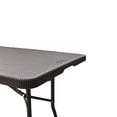 thumbnail image 2 of Tablón plegable rattan rectangular Shorbull 180cm resistente Reforzada Exterior Jardín, 2 of 6