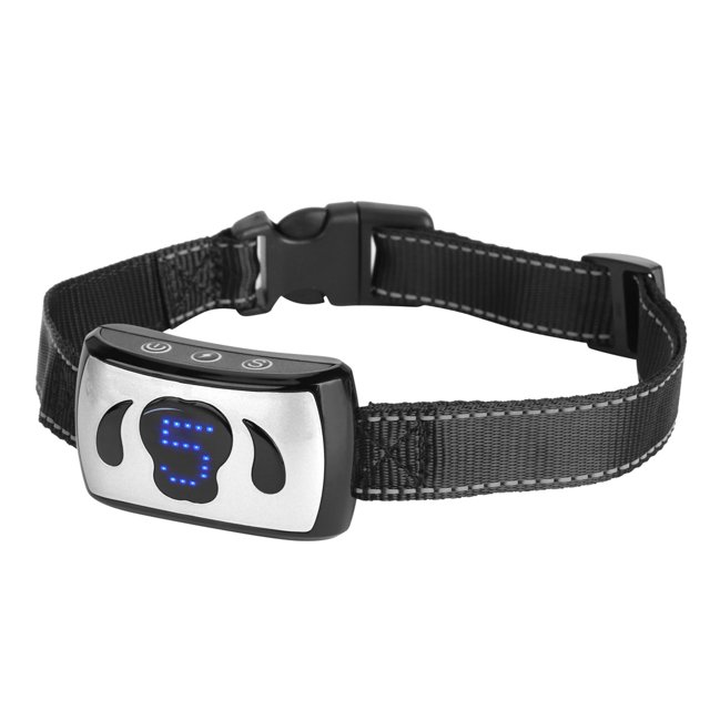 Collar de adiestramiento para perros BuyWeek control automático por voz resistente al agua antiladridos