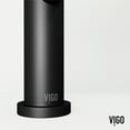 thumbnail image 2 of VIGO Jewel 6 in. Single-Hole Single Handle Bathroom Faucet in Matte Black-VG01055MB, 2 of 12