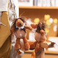 thumbnail image 2 of Stuffed Animal Toy Key Chain Sleeping Doll Personality Pendants Creative Backpack Cute Keychain Pendant, 2 of 7