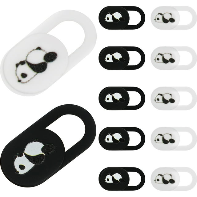 Shisuyan 12pcs Laptop Webcam Covers Plastic Sliding Webcam Covers Phone Privacy Lens Protectors