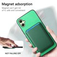 thumbnail image 5 of Allytech 2 in 1 Detachable Wallet Case for Samsung Galaxy A05, [Thin & Light] [Compatible with MagSafe] Luxury PU Leather Card Holder Soft Bumper Shockproof Anti-Scratch Magnetic Case, Green, 5 of 11
