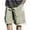Gray, variant on hotojiny Men's Cargo Shorts Casual Elastic Waist Wide Leg Shorts Big Tall Quick-Dry Drawstring Classic Workout Shorts with Pockets