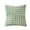 Light Green, variant on Leodye 1PCS Solid Color Stripe Spliced Pillow Cover, Soft Breathable Fabric, Decorative Cushion Case for Home Sofa Bedroom Decoration -15.75x15.75in