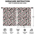 thumbnail image 2 of Blackout Kids Curtains,Light Gray Cow Black Spot Pattern Childrens Insulated Curtains Set Of 2,Bedroom Essentials,Toddler Room Decor 42x54in(106x137cm), 2 of 5