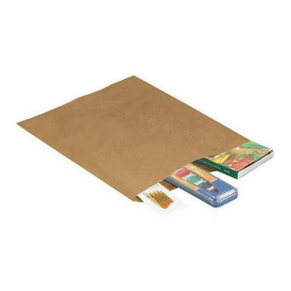 Partners Brand Flat Merchandise Bag,10x13",PK1000 BGM104K