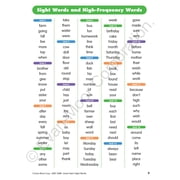 Evan-Moor Smart Start: Sight Words & High-Frequency Words, Kindergarten Workbook