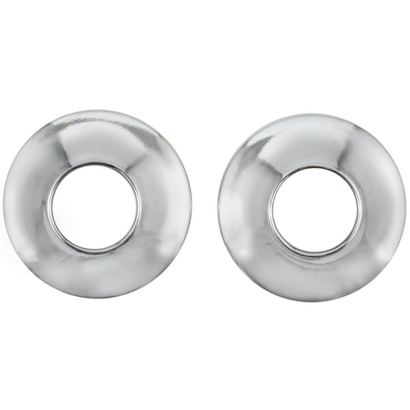 Flanges for Economy Shower Rod, Concealed Screws, Polished Chrome by Stone Harbor Hardware