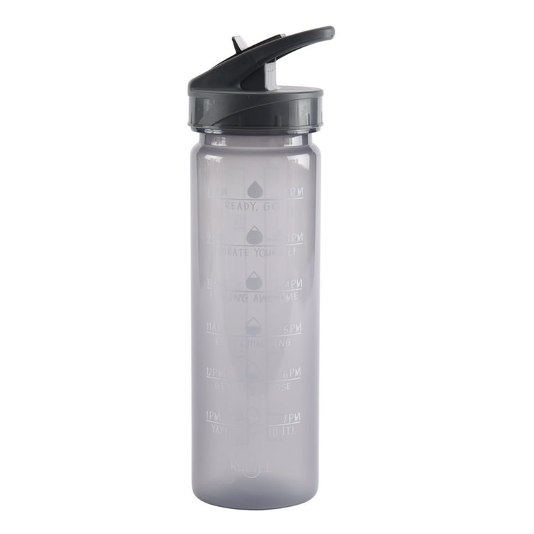 Mainstays 24 FL oz Arctic White Solid Print Insulated Stainless Steel Water  Bottle with Flip-Top Lid