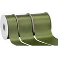 thumbnail image 2 of Ribbonitlux Moss Satin Ribbon 2 inch Double Sided Quality Satin for Weddings, Invitations, Sashes, Crafts, Apparel, Headbands - 50 Yds/roll, 2 of 6