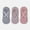 Multicolored, variant on Women's 3-Pack Ballet Style Grip Socks with Crisscross Elastic and Non-Slip Soles for Barre Pilates Yoga - Multicolored
