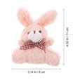 thumbnail image 3 of 12 llaveros de conejito de peluche, colgantes decorativos de conejo., 3 of 8
