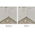 thumbnail image 6 of Grout Finish Kit - The Professional's Choice - Color and Seal Grout - Prevents Stains and Creates Easy to Clean Grout - 8oz Bottle, Wheel applicator, Brush applicator, and Scrub pad (Almond), 6 of 8