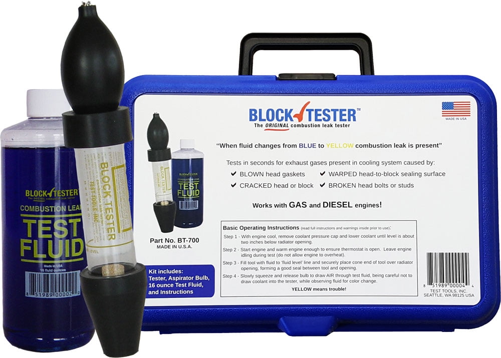Block Tester BT700 Combustion Leak Test Kit in Hard Case Walmart Inventory Checker BrickSeek