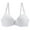 White, variant on DGMIOCS Bras for Women Bras for Women No Underwire Wireless Bras - Seamless Push Up Full Coverage Bralettes Comfortable Everyday Bra Black 75E