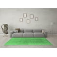 thumbnail image 3 of Ahgly Company Indoor Rectangle Oriental Emerald Green Industrial Area Rugs, 6' x 9', 3 of 4