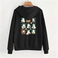 thumbnail image 5 of Hurxie Sweatshirt Hoodies Halloween for Women Graphic Pullover Top Black,XL, 5 of 7