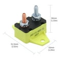 thumbnail image 3 of Automatic Reset Circuit Breaker 20A 12V 24V With Mounting Wing Plastic Housing, 3 of 21