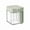 Green-196, variant on Glass Spice Jars with Lids, Large Opening Leak Proof Seasoning Container, 10x10x8cm Clear Kitchen Jar with Sealed Lid for Fresh Spices, Ideal for Home Cooking, Outdoor Bbq, and Picnics