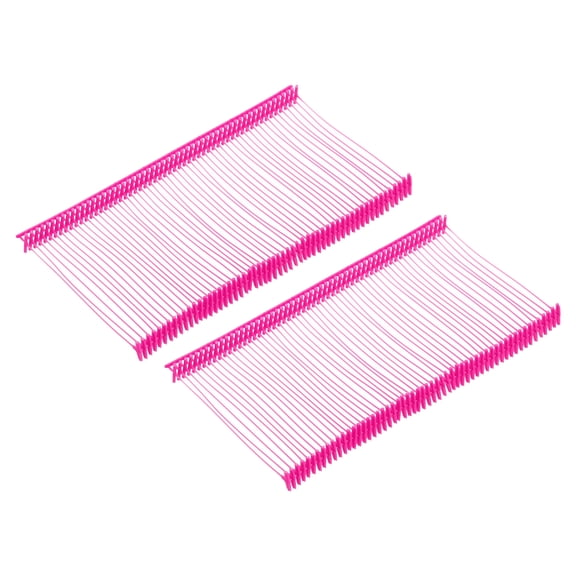 Uxcell Standard Tagging Fasteners,Plastic Regular,Standard Label Gun Price Tagging Barbs for Garment Price Tag Label Tagging Barbs 50mm/2 Inch,Pack of 2500 Rose Red