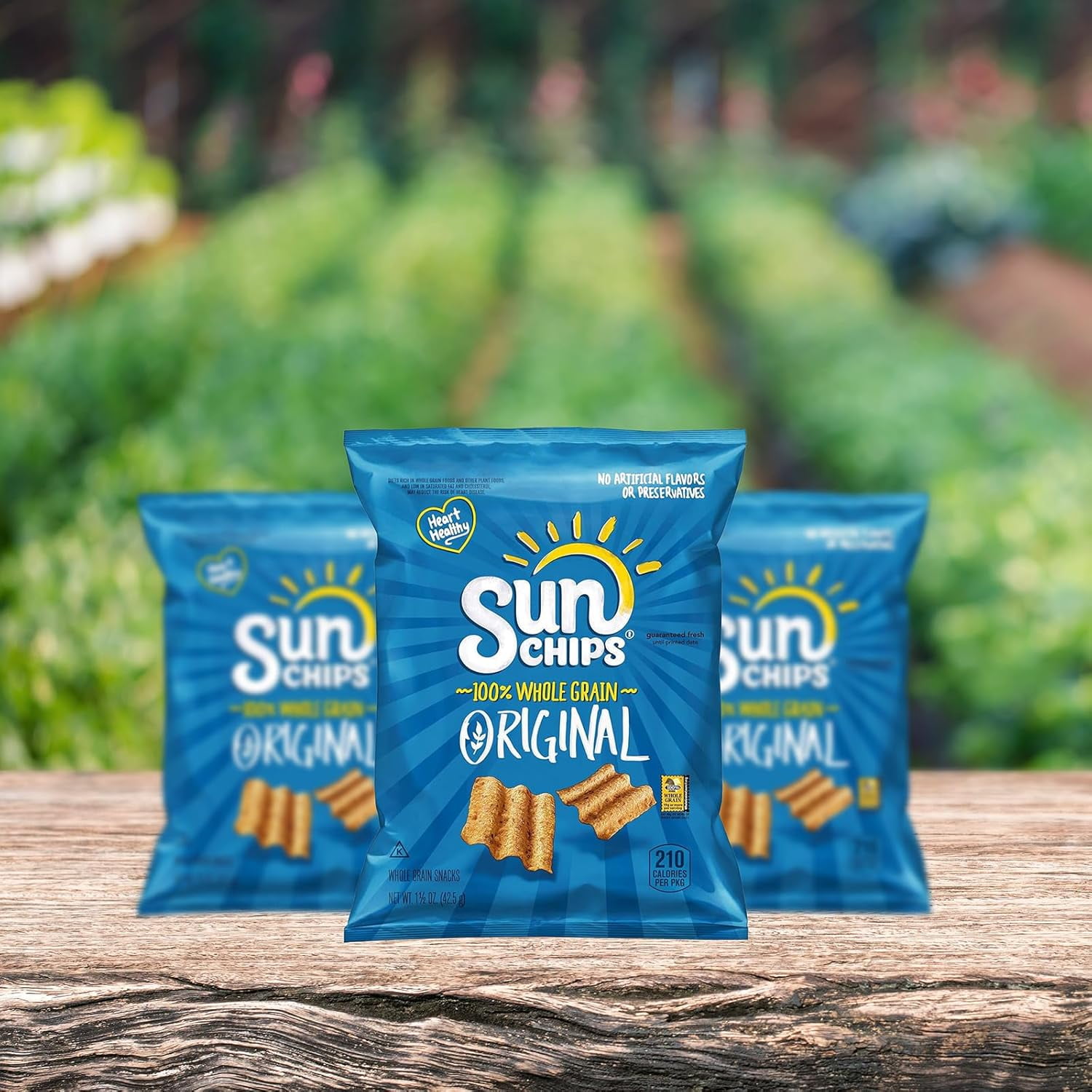 SunChips Original Multigrain Snack, 1.5 oz Bags (Pack of 12) Bundled by Shoppyway
