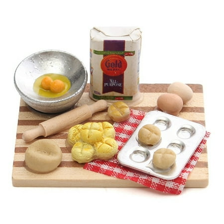 1:12 Scale Dollhouse Mini Kitchen Accessories Cooking Dish Furniture Kids Toy