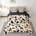 thumbnail image 2 of jejeloiu Camouflage Hunting 7pcs Bedding Comforter Set,Cute Fish Fishing Queen Bedding Sets For Girls Kids Reversible, 2 of 8