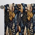 thumbnail image 5 of Designart "Natural Hues Botanicals II" Plants Curtain Panels, 5 of 6