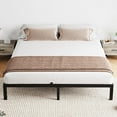 thumbnail image 3 of 10" Full Metal Bed Frame with Under Bed Storage, Heavy Duty Platform Bed with Steel Slats Support, Noise-Free Mattress Foundation, No Box Spring Needed, Easy Assembly, Black, 3 of 8
