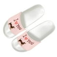 thumbnail image 2 of Psesaysky Unisex Dachshund Printed Slide Sandals Suitable for Bathroom Beach Swimming Pool Indoor Outdoor Fashion Comfortable Slide Sandals Shoes, 2 of 4