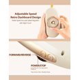 thumbnail image 4 of Professional Electric Nail Drill Machine Rechargeable Electric Nail File 35000 RPM Nail Drill Kit with 6 Bits and Sanding Bands Portable Manicure Set Cordless, 4 of 5