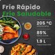 thumbnail image 2 of CHEFMAN - Freidora Airfryer TurboFry 2 Qt Digital | Compacta y Sin Aceite | Negro, 2 of 6