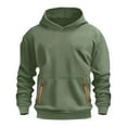 thumbnail image 3 of WOYY Little Boys Hooded Sweatshirt with Front Pocket Casual Pullover Hoodie, Sizes 6-7, 3 of 3