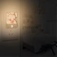 thumbnail image 2 of Yayeee 2-Pack Plug in LED Night Lights with Light Sensors Motion Detectors, Light Red Flowers, 2 of 7