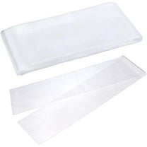 39.4x5.9 inches Long Plastic Sleeves Poster Poly Bags 100 Pack Clear Plastic Storage Bags Art Picture Board Bag