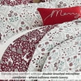 thumbnail image 2 of Southshore Fine Living, Inc. Holiday Bedding Set, Queen/Full Comforter, Holly & Reindeer Print, 2 of 8