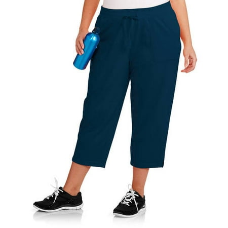 White Stag - White Stag Women's Plus-Size Basic Capri Pants - Walmart.com