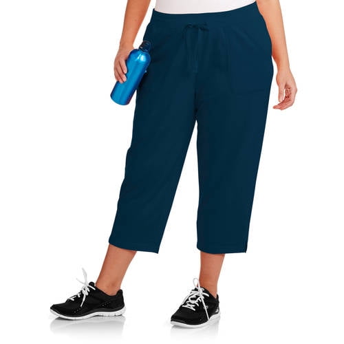White Stag - White Stag Women's Plus-Size Basic Capri Pants - Walmart ...