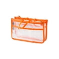 thumbnail image 2 of Clear Stadium Approved Tote Bag for Concerts and Travel - Transparent PVC Makeup Organizer with Multiple Pockets, 2 of 7