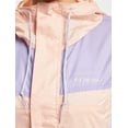 thumbnail image 4 of Columbia Women's Flash Challenger Cropped Windbreaker, Peach Blossom/Frosted Purple/Spring Bl, Medium, 4 of 6