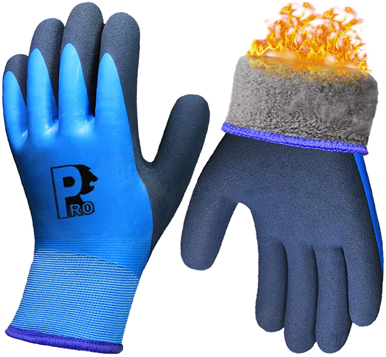 cold weather gloves with grip