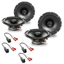 NVX Front & Rear 6.5" Coaxial Car Speaker Upgrade Pack for 2004-2012 Chevrolet Colorado 540W Peak