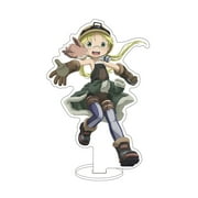 SOSPIRO Made in Abyss - Retsujitsu no Ougonkyou Anime Peripheral Ornament Acrylic Stand Anime Figurine for Gift(Light Pink1)